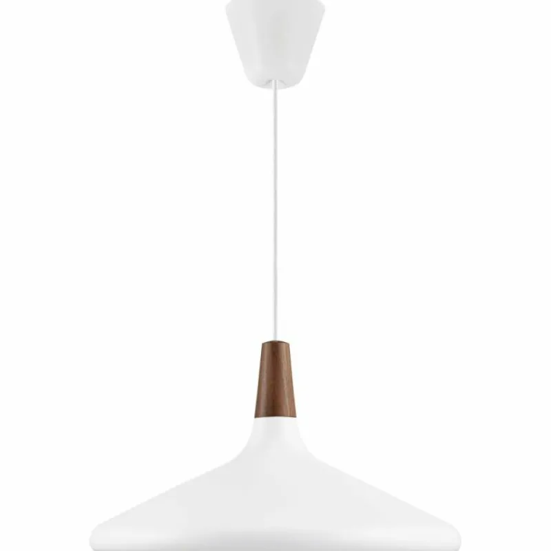 Luminaires Scandinaves-Design For The People by Nordlux Suspension NORI Brun, Blanc, 1 lumière