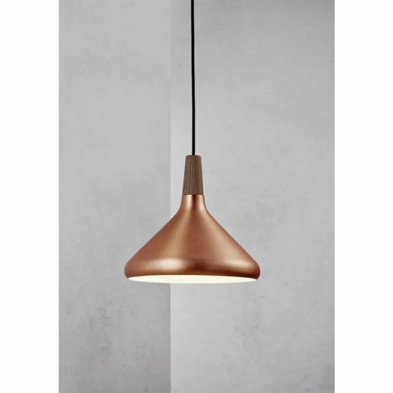Luminaires Scandinaves-Design For The People by Nordlux Suspension NORI Brun, Noir, 1 lumière