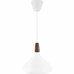 Luminaires Scandinaves-Design For The People by Nordlux Suspension NORI Brun, Blanc, 1 lumière