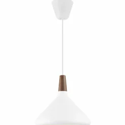 Luminaires Scandinaves-Design For The People by Nordlux Suspension NORI Brun, Blanc, 1 lumière
