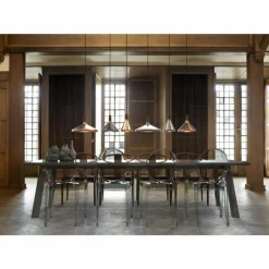 Luminaires Scandinaves-Design For The People by Nordlux Suspension NORI Brun, Noir, 1 lumière