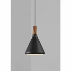 Luminaires Scandinaves-Design For The People by Nordlux Suspension NORI Brun, Noir, 1 lumière