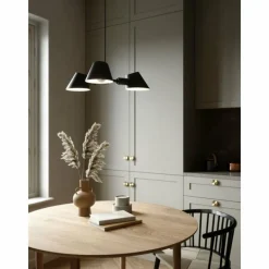Design For The People by Nordlux Suspension STAY Noir, 3 lumières* Suspensions