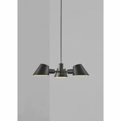 Design For The People by Nordlux Suspension STAY Noir, 3 lumières* Suspensions