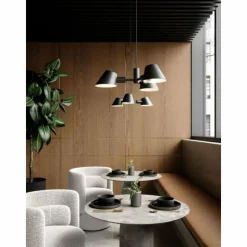 Design For The People by Nordlux Suspension STAY Noir, 3 lumières* Suspensions