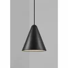 Luminaires Scandinaves-Design For The People by Nordlux Suspension NONO Noir, 1 lumière