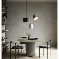 Design For The People by Nordlux Suspension ANGLE Blanc, 1 lumière* Suspensions