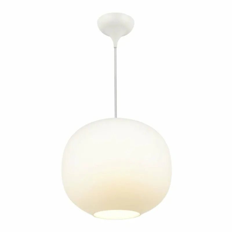 Design For The People by Nordlux Suspension NAVONE Laiton, Blanc, 1 lumière