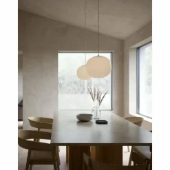 Design For The People by Nordlux Suspension NAVONE Laiton, Blanc, 1 lumière