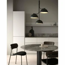 Luminaires Scandinaves-Design For The People by Nordlux Suspension TULLIO Noir, 3 lumières