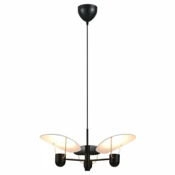 Lampes Vintages & Rétros-Design For The People by Nordlux Suspension FABIOLA Noir, 1 lumière