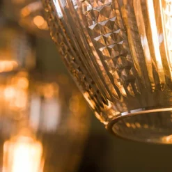 hofstein Suspension Diamond Anthracite, 5 lumières