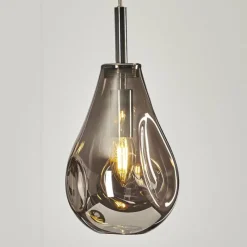 Luminaires Scandinaves-hofstein Suspension Domma Chrome, 3 lumières