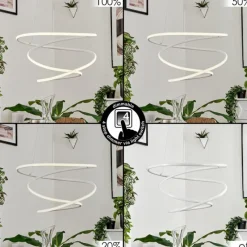 hofstein Suspension Donebas LED Blanc, 1 lumière