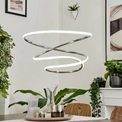 hofstein Suspension Donebas LED Chrome, 1 lumière