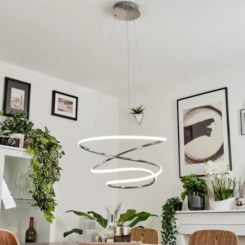 hofstein Suspension Donebas LED Chrome, 1 lumière