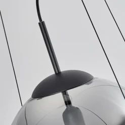 Suspension Verre Fumé-hofstein Suspension Duchemin Écru, 1 lumière