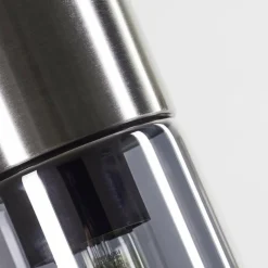 Suspension Verre Fumé-hofstein Suspension Dulcita Nickel mat, 1 lumière