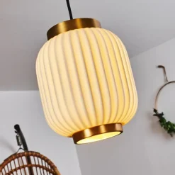 hofstein Suspension Dyce Noir, 1 lumière