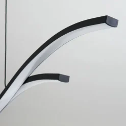 hofstein Suspension Eaglesham LED Noir, 1 lumière