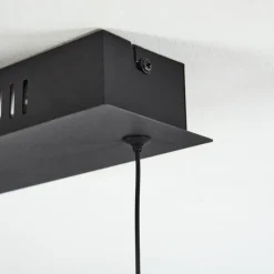 hofstein Suspension Eaglesham LED Noir, 1 lumière