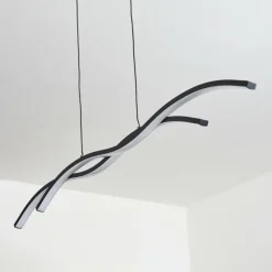 hofstein Suspension Eaglesham LED Noir, 1 lumière