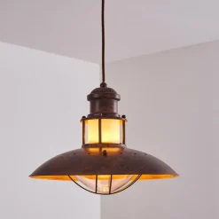 hofstein Suspension Ebisuko Rouille, 1 lumière