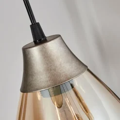 hofstein Suspension Echallens Argenté, 7 lumières