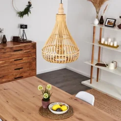 Lampes Vintages & Rétros-hofstein Suspension Egede Brun, 1 lumière