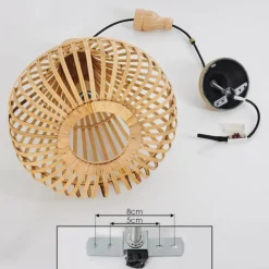 Lampes Vintages & Rétros-hofstein Suspension Egede Brun, 1 lumière