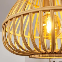 Lampes Vintages & Rétros-hofstein Suspension Egede Brun, 1 lumière