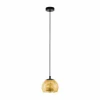 Luminaires Eglo Suspension EGLO ALBARACCIN Noir, 1 lumière