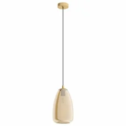 Luminaires Eglo Suspension EGLO ALOBRASE Laiton, 1 lumière