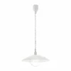 Luminaires Eglo Suspension Eglo ALVEZ Blanc, 1 lumière