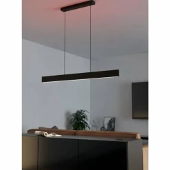 Luminaires Eglo Suspension Eglo ANDREAS-Z LED Noir, 2 lumières, Changeur de couleurs
