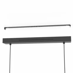 Luminaires Eglo Suspension Eglo ANDREAS-Z LED Noir, 2 lumières, Changeur de couleurs