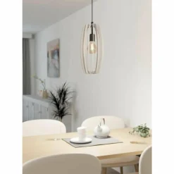 Luminaires Eglo Suspension Eglo BAJAZZARA Noir, 1 lumière* Suspensions