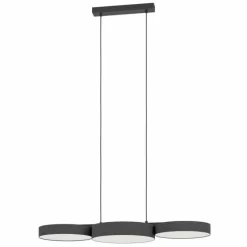 Luminaires Eglo Suspension Eglo BARBANO-Z LED Noir, 3 lumières