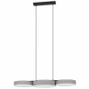 Luminaires Eglo Suspension Eglo BARBANO-Z LED Noir, 3 lumières