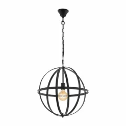 Luminaires Eglo Suspension Eglo BARNABY Noir, 1 lumière* Suspensions