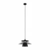 Luminaires Eglo Suspension EGLO BRENDA Nickel mat, Noir, 1 lumière* Suspensions