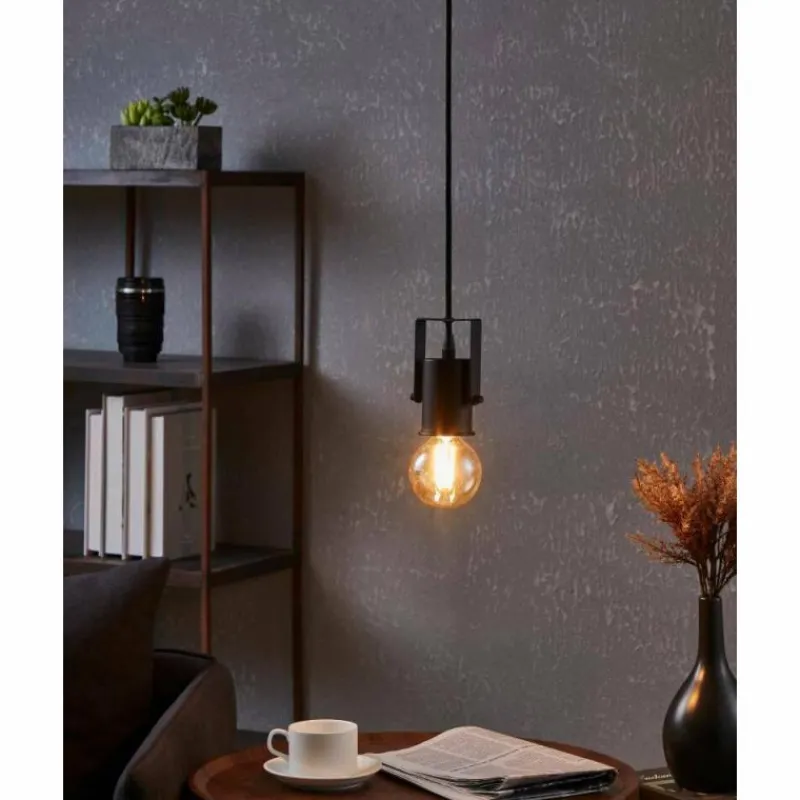 Luminaires Eglo Suspension Eglo CALARI Noir, 1 lumière* Suspensions