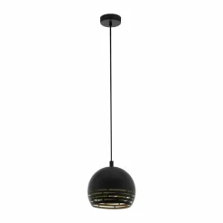 Lampes Dorées-Luminaires Eglo Suspension EGLO CAMASTRA Or, Noir, 1 lumière