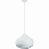 Lampes En Tissu-Luminaires Eglo Suspension Eglo CAMBORNE Blanc, 1 lumière