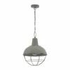 Lampes Industrielles-Luminaires Eglo Suspension EGLO CANNINGTON Gris, 1 lumière