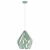 Lampes Vintages & Rétros-Luminaires Eglo Suspension Eglo CARLTON-P Vert, 1 lumière