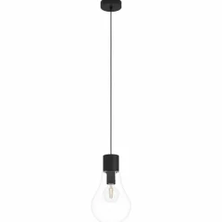 Luminaires Eglo Suspension Eglo CHASELY Noir, 1 lumière