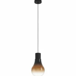 Luminaires Eglo Suspension Eglo CHASELY Noir, 1 lumière