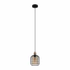 Luminaires Eglo Suspension Eglo CHISLE Bruni, Noir, 1 lumière