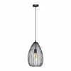 Luminaires Eglo Suspension Eglo CLEVEDON Noir, 1 lumière* Suspensions